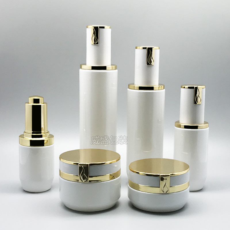 hth.com新款小黑瓶子 面霜瓶子定制 乳液压嘴瓶子(图3)