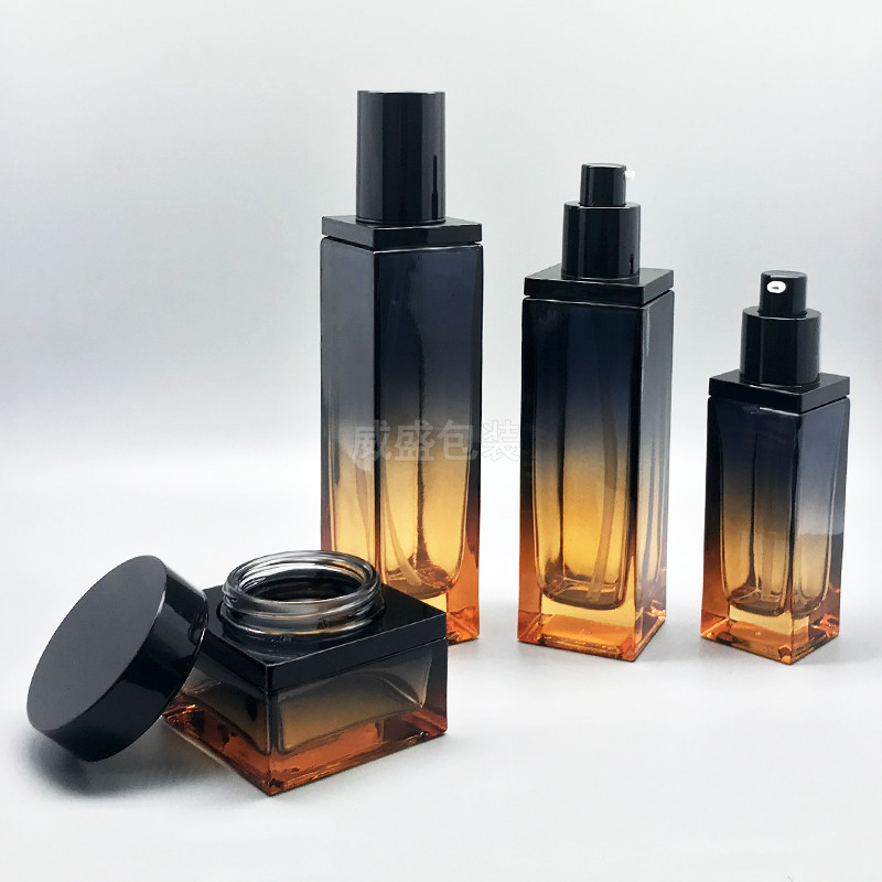 hth.com玻璃瓶定制 hth.com套装瓶新款(图1)